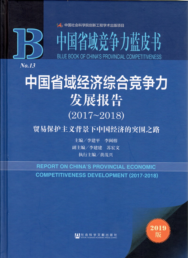 色逼逼啊啊啊中国省域经济综合竞争力发展报告（2017-2018）